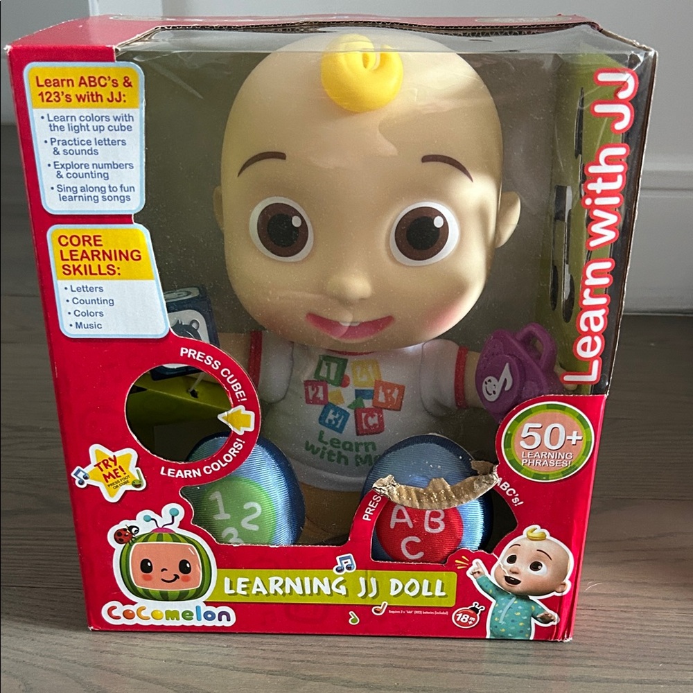 Cocomelon Learning JJ Doll - Multicolor
